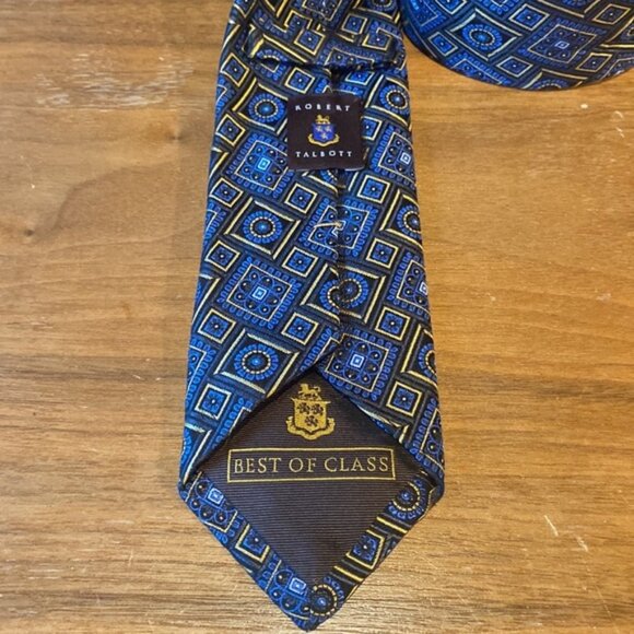 Robert Talbot, best of class 100% silk tie made in the USA. - Picture 3 of 8